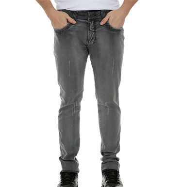 Calça masculina jeans modelo skinny