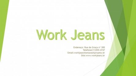 loja Work jeans
